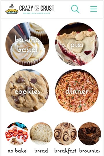 category images on crazyforcrust